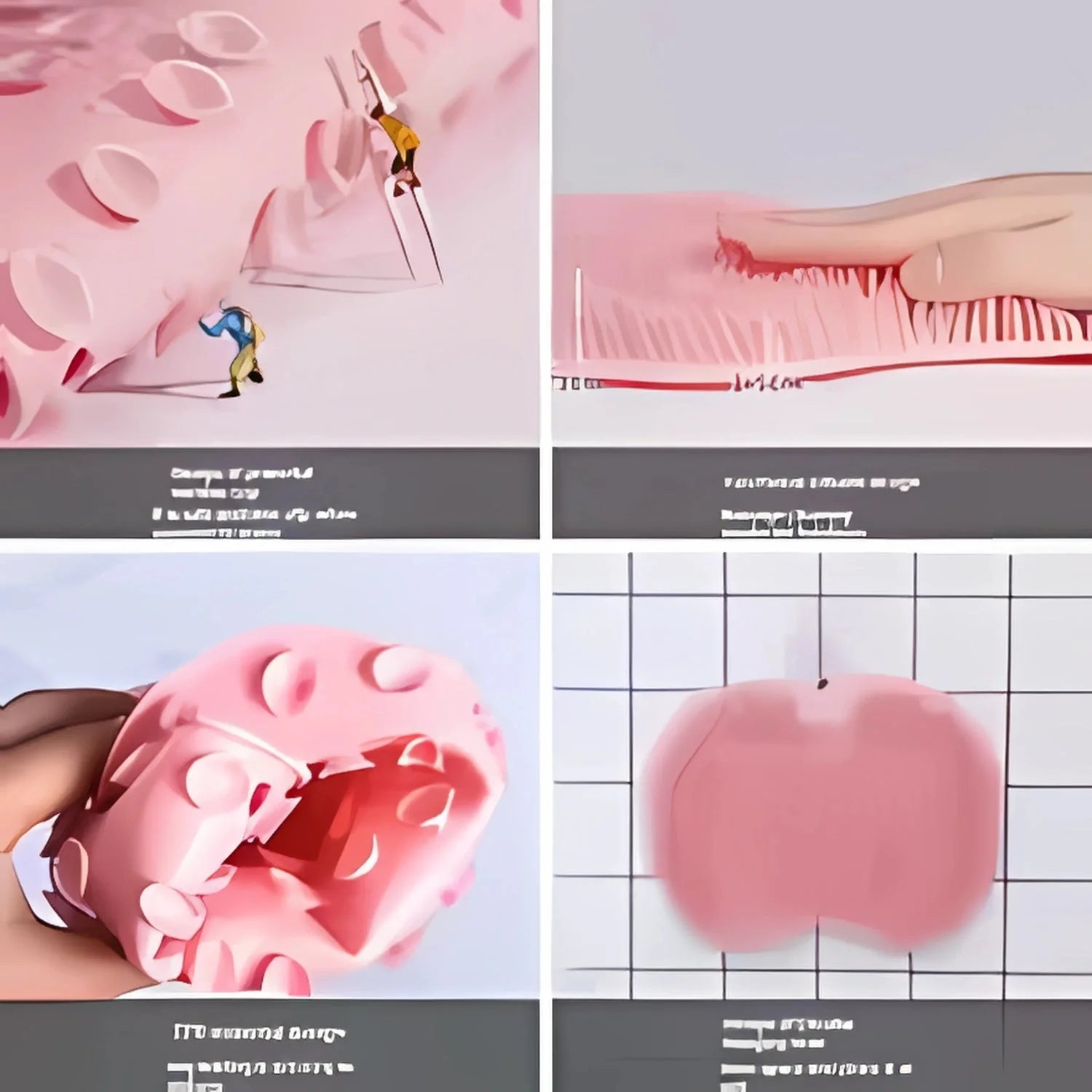 Silicone  Foot Scrubber &amp; Back Massager for Full Body Cleaning Cyntinostore