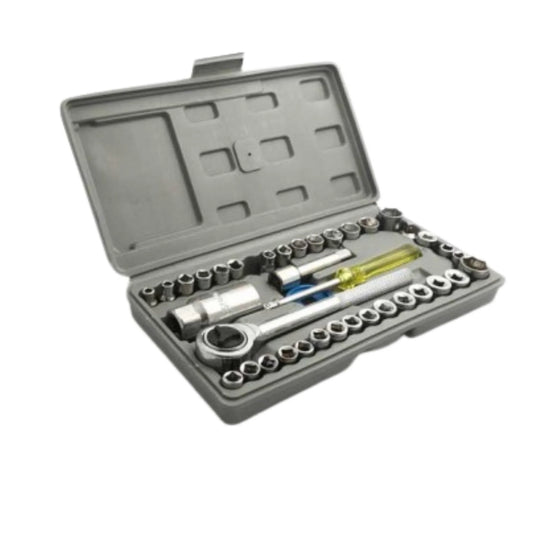 Aiwa 40 Pieces Combination Socket Wrench Set Cyntinostore