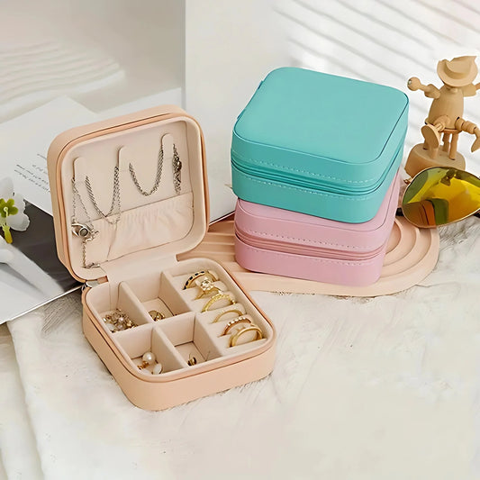 Mini Portable Jewelry Box Cyntinostore