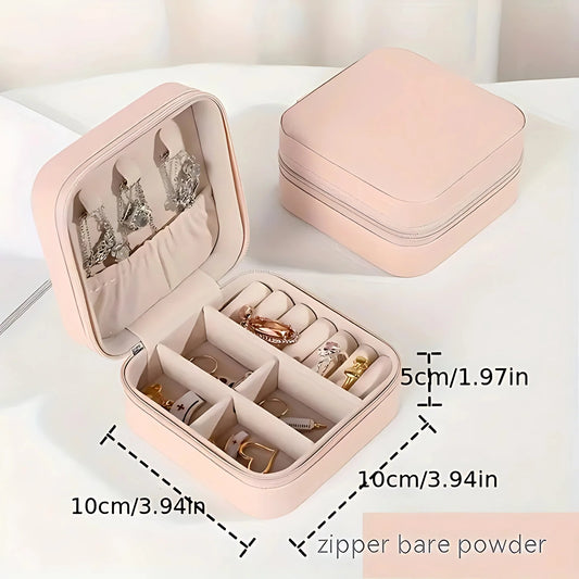 Mini Portable Jewelry Box Cyntinostore