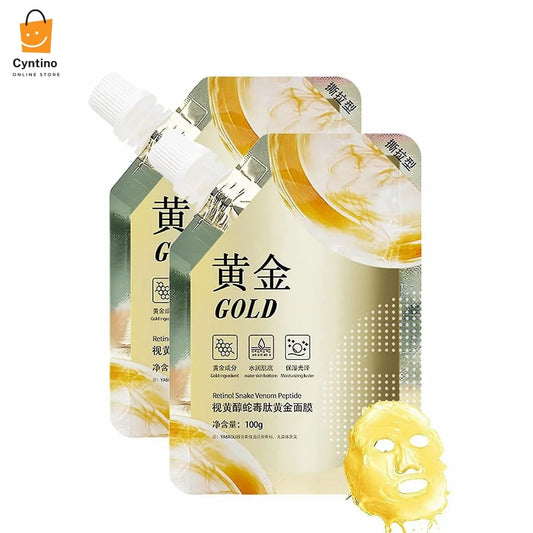Premium Retinol &amp; Snake Venom Gold Sleeping Mask Cyntinostore