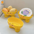 Cartoon Duck Self-Draining Soap Dish Holder Cyntinostore