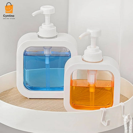 Anti-Spill Refillable Shower Gel &amp; Shampoo Dispenser Bottle Cyntinostore