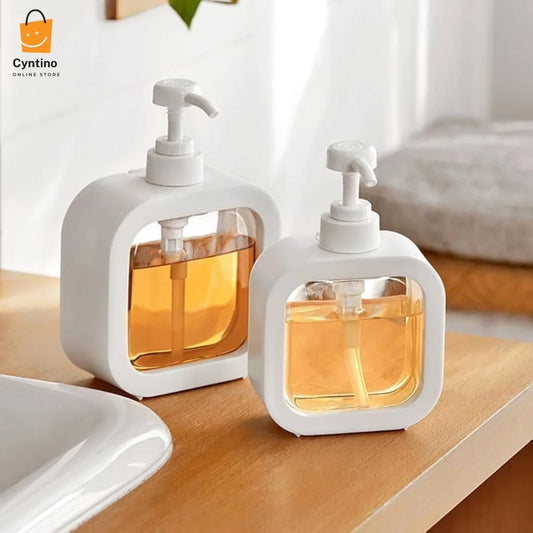 Anti-Spill Refillable Shower Gel &amp; Shampoo Dispenser Bottle Cyntinostore