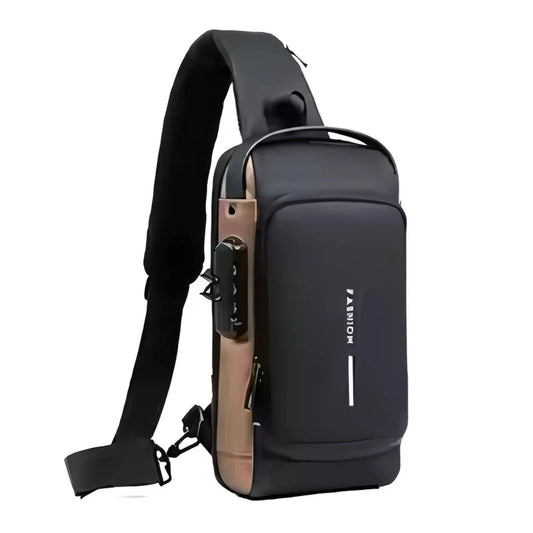 Men’s Anti-Theft Sling Bag Cyntinostore