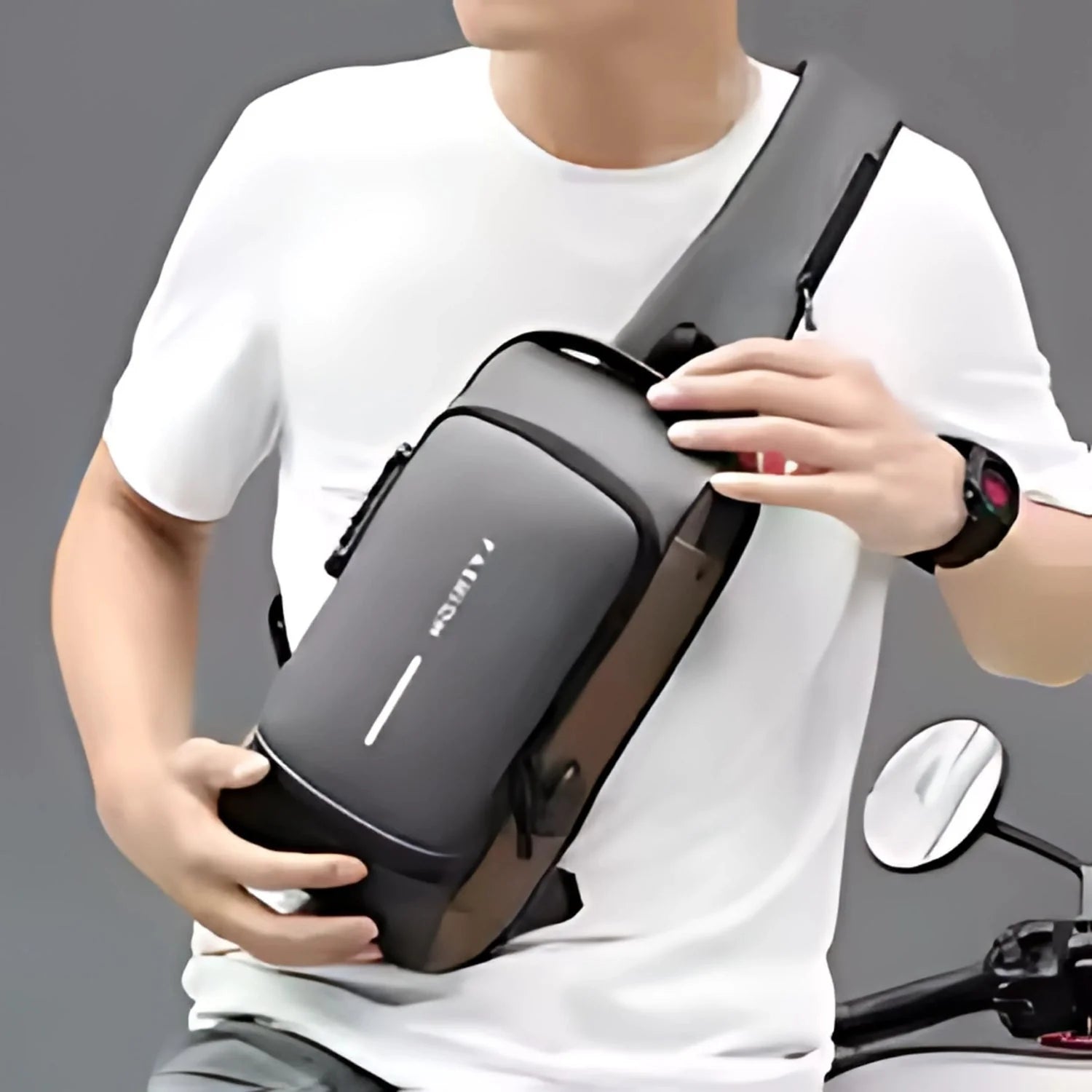 Men’s Anti-Theft Sling Bag Cyntinostore
