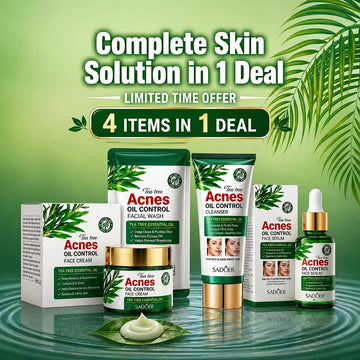Acne Oil Control 4-in-1 Skincare Kit Complete Skin Solution Deal