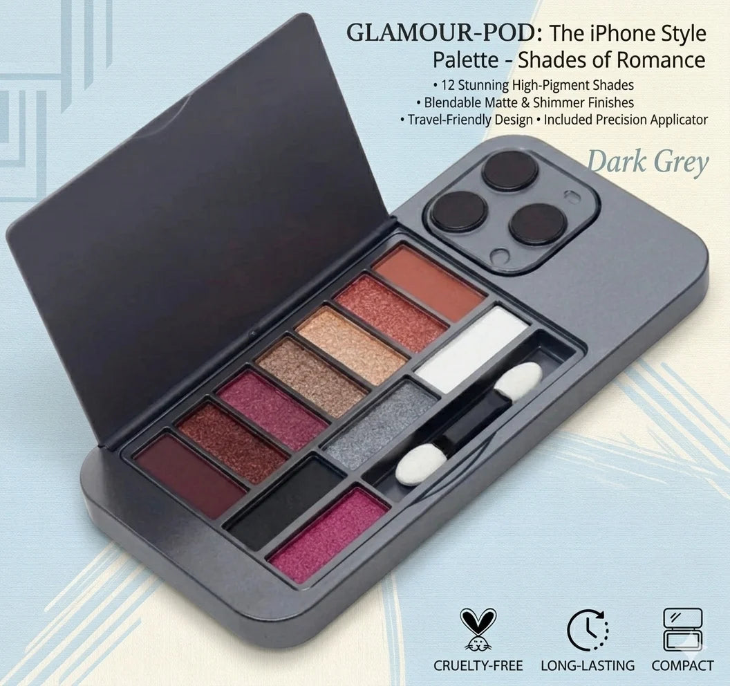 trendy iPhone eyeshadow palette for girls portable makeup kit Pakistan