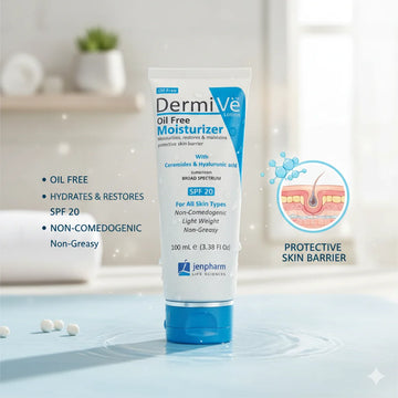Dermive Oil-Free Moisturizer 100ml front packaging