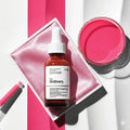 The Ordinary serum texture pink soothing formula
