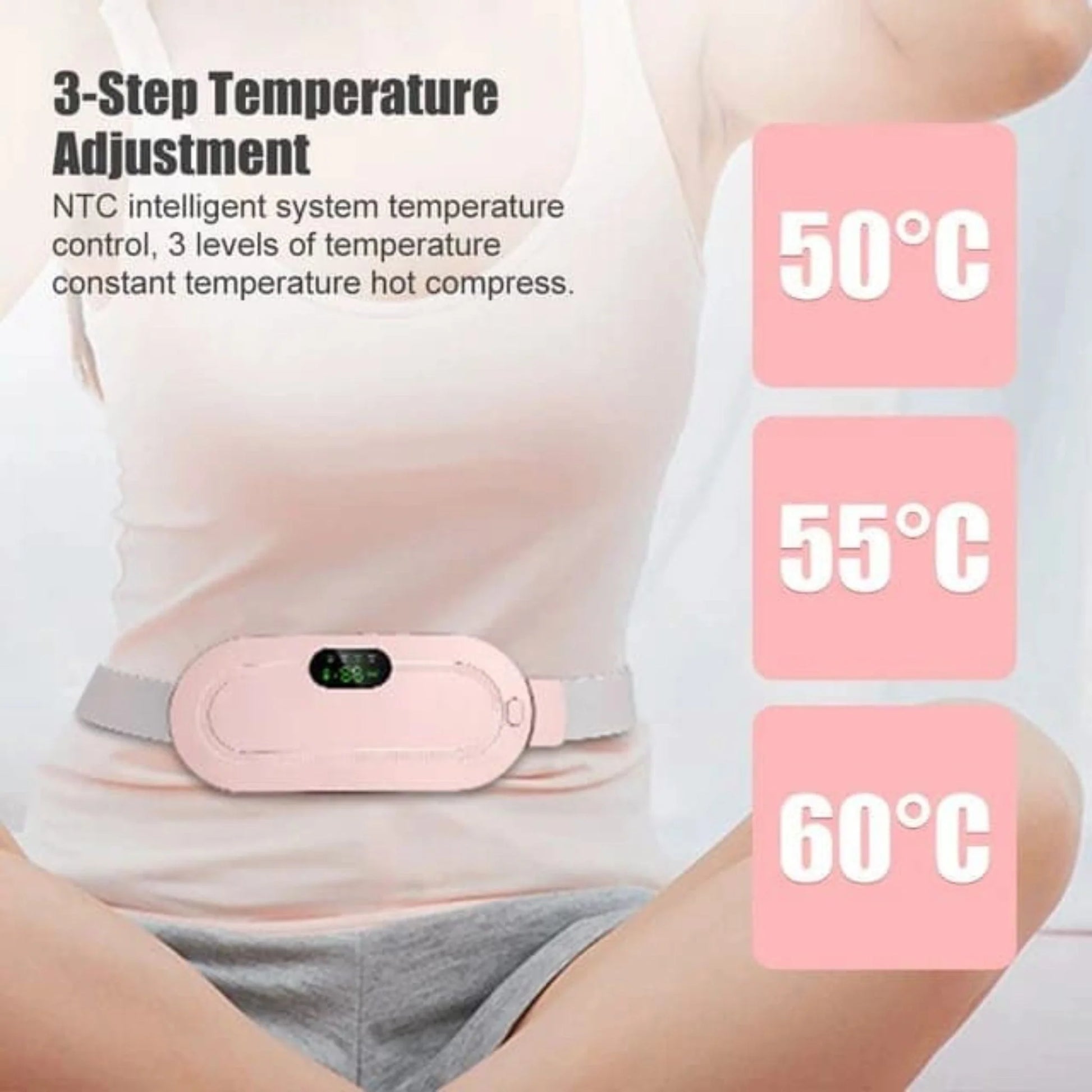 Period Cramp Relief Heating Belt Cyntinostore