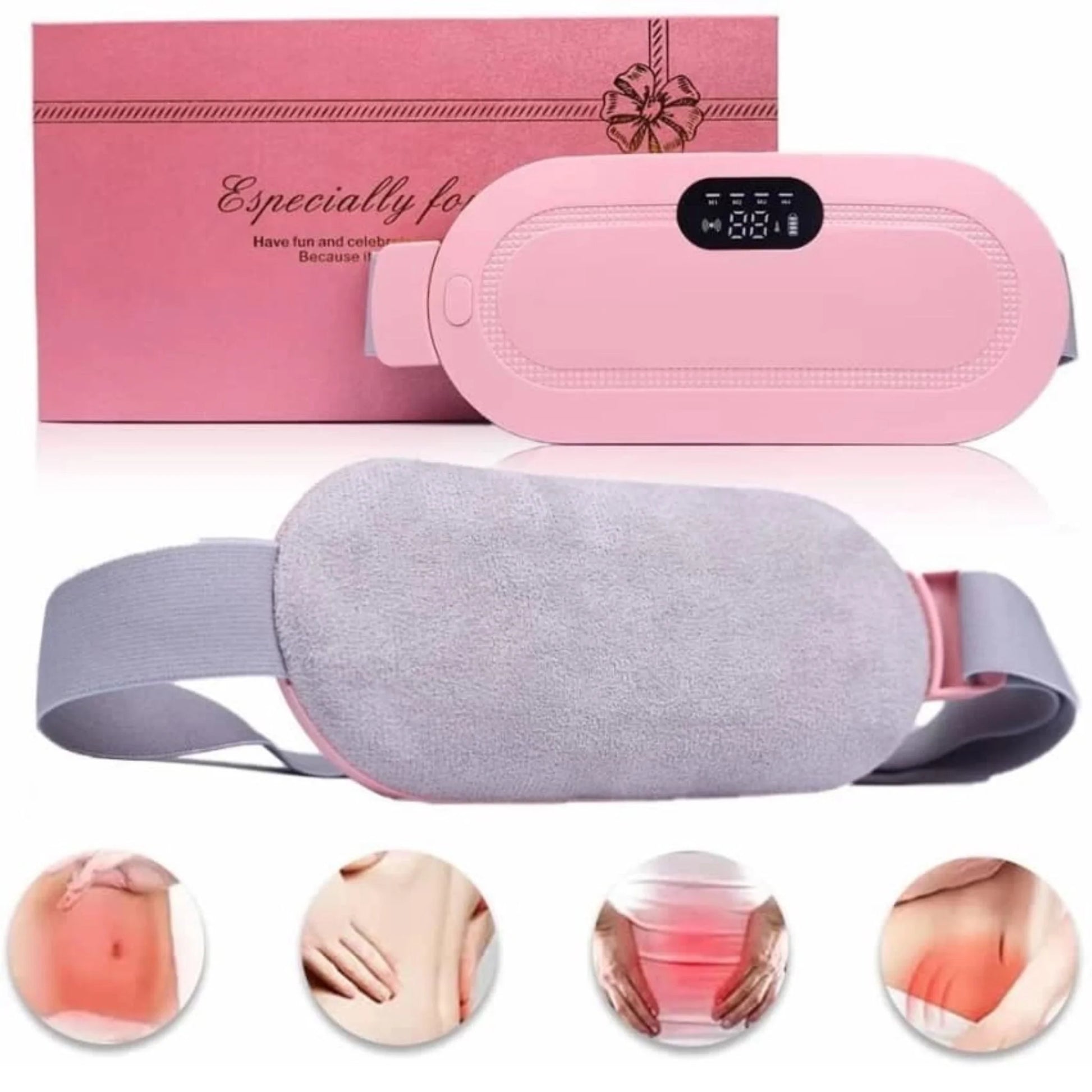 Period Cramp Relief Heating Belt Cyntinostore