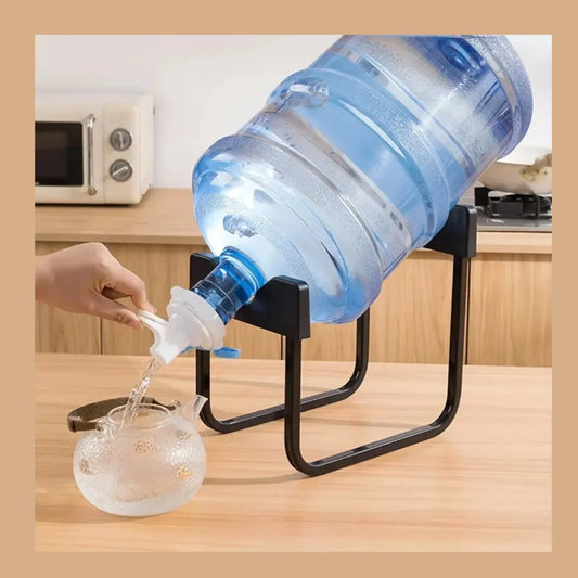 Water Dispenser Stand with Tap  Steel Frame, Easy Flow Nozzle, Spill-Free Design Cyntinostore