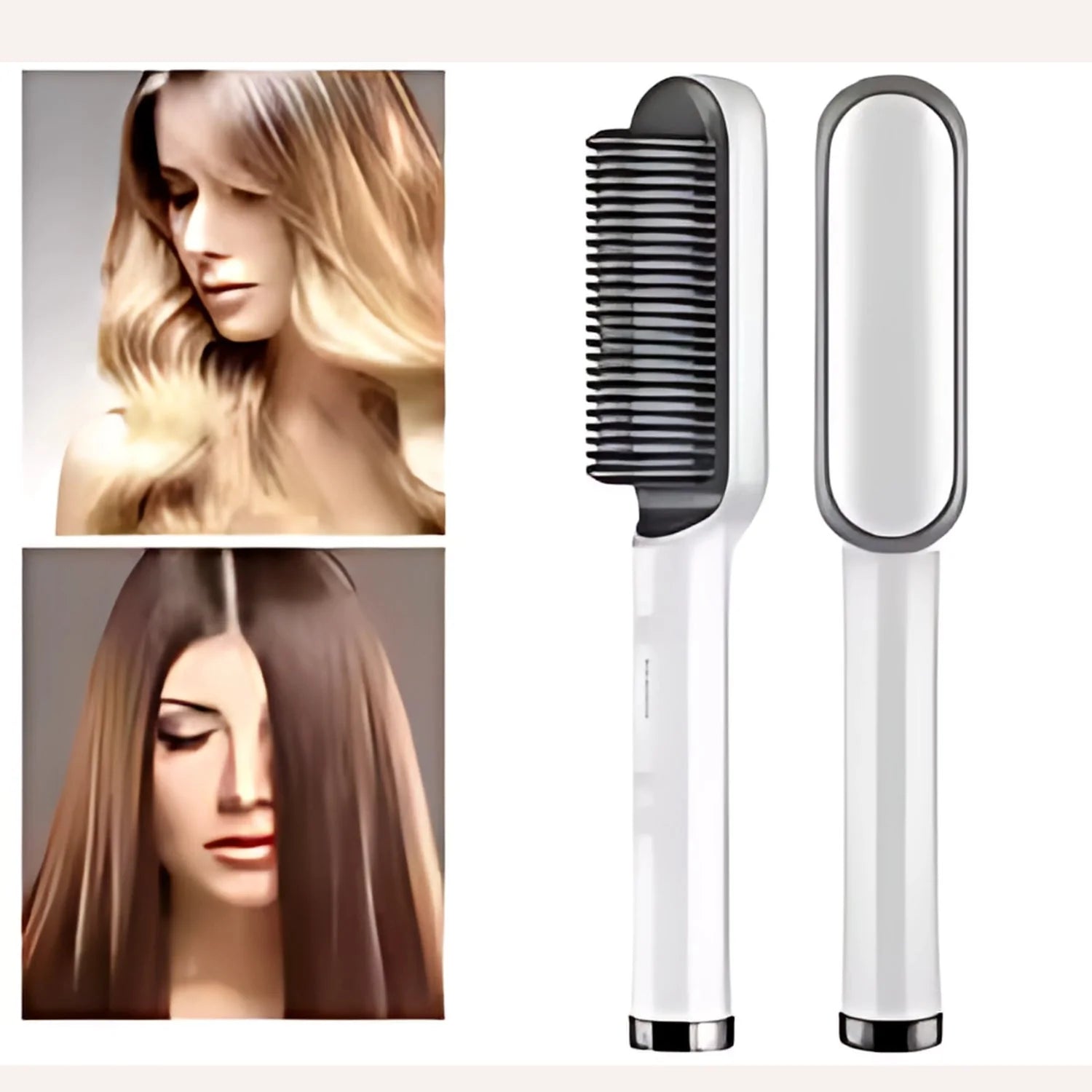 Professional Electric Hair Straightener Comb Brush Cyntinostore